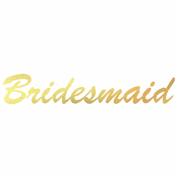 Bridesmaid - Gold Cover